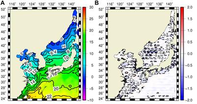 Development of High-Resolution Regional Climatology in the East/Japan Sea With a Primary Focus on Meridional Temperature Gradient Correction